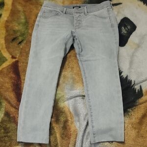 Express Charcoal Denim Pants